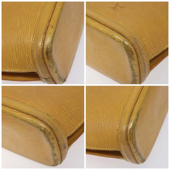 LOUIS VUITTON Epi Lussac Shoulder Bag Yellow - Picture 16 of 16
